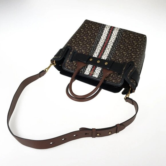 BURBERRY Monogram stripe Hand bag - Picture 9 of 16